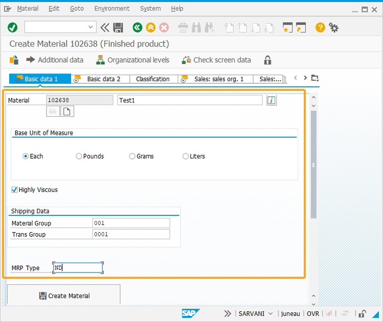 Process Flow After Customization